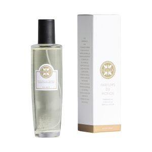 Spray Sevilla de estilo clásico fabricado en vidrio en color blanco combinado con plástico.