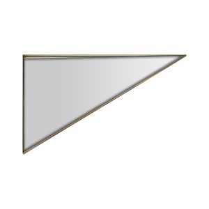 Espejo Kodie de estilo art deco fabricado en espejo en color dorado combinado con latón. Compatible con: 27612 27613 27614 27615.