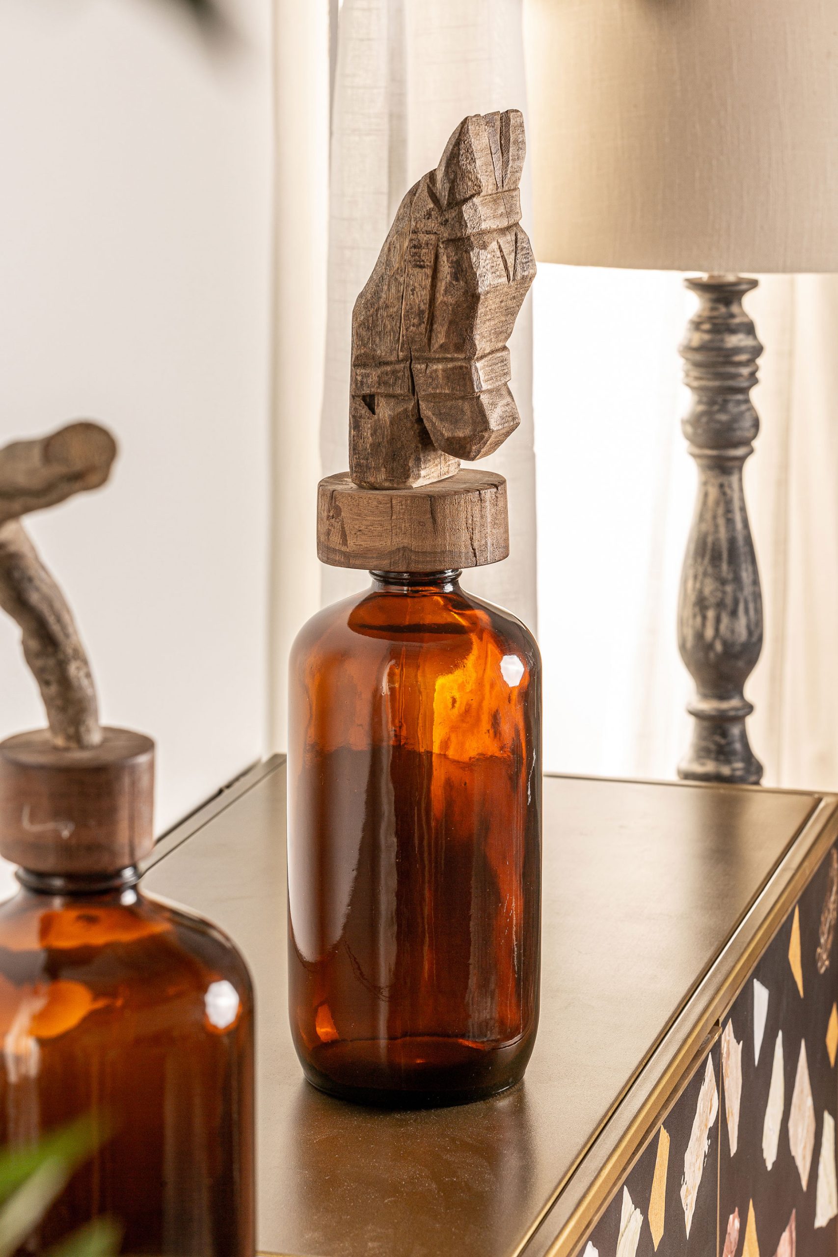 Botella Decorativa Caballo - Imagen 4