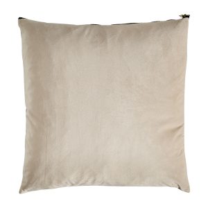 Cojín Ale de estilo provenzal fabricado en terciopelo en color multicolor. Producto desenfundable.