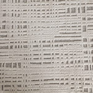 Alfombra abantza de estilo colonial fabricado en viscosa en color gris combinado con lana y poliamida.