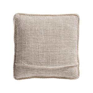 Cojín clancy de estilo provenzal fabricado en algodón en color tonos en marrón combinado con poliéster. Compatible con: 34274 20752.