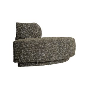 Módulo sofá central kozly de estilo contemporáneo fabricado en poliéster en color verde con acabado jaspeado combinado con madera de pino y madera contrachapada. Compatible con: 36117 36118 36116 36120.