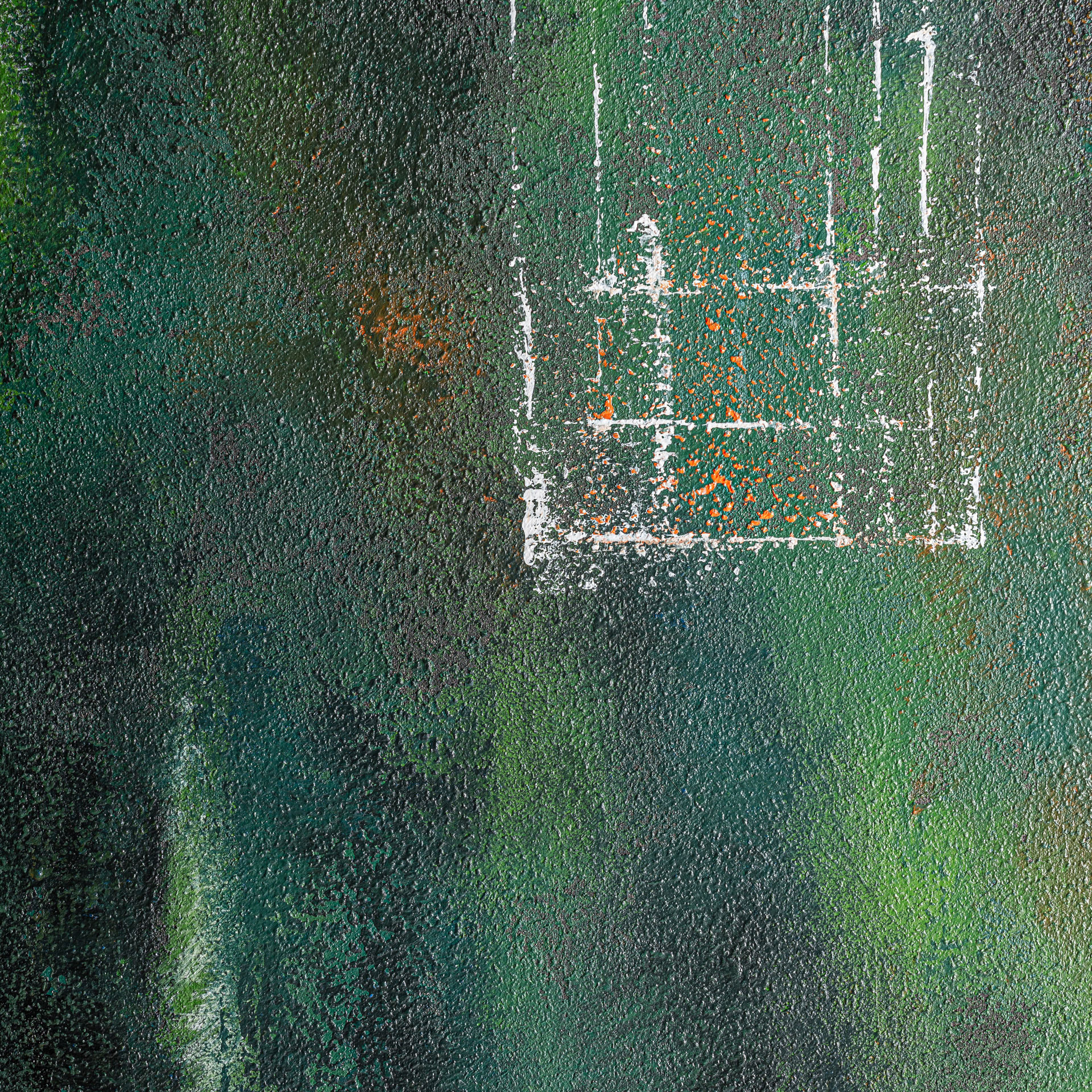 Lienzo alerce de estilo contemporáneo fabricado en lienzo en color multicolor con acabado artesanal.