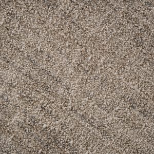 Alfombra Blasse de estilo clásico fabricado en poliéster en color beige.