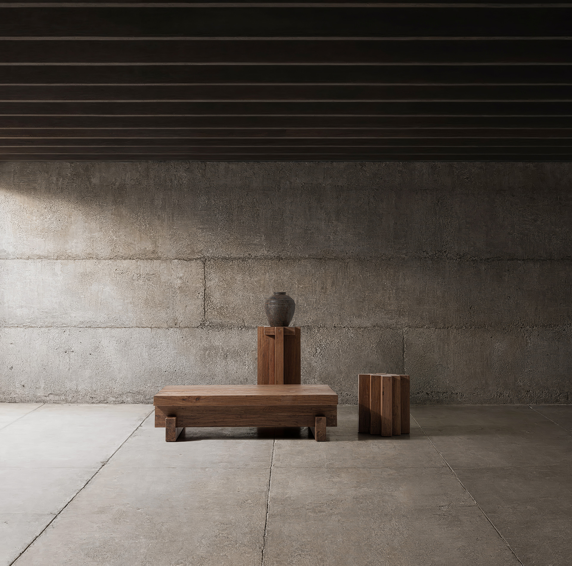 Mesa De Centro Brutalist - Imagen 6